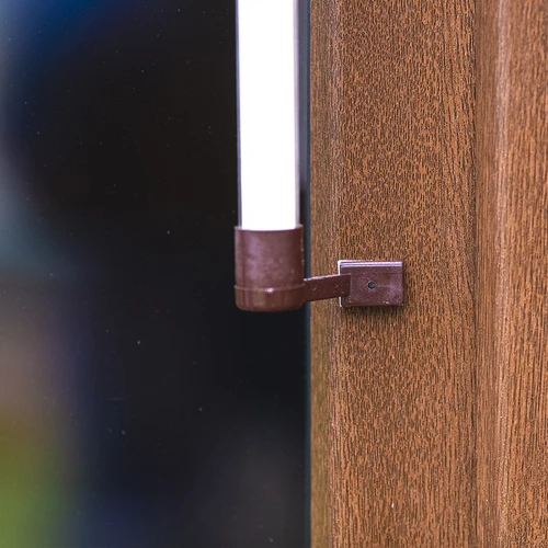 Termometro da esterno marrone (-50°C a +50°C) 22 cm - 7