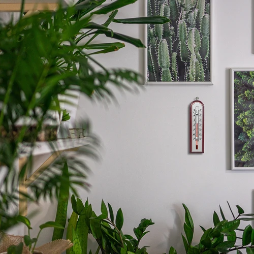 Termometro da interno con scala argentata (-10°C a +50°C) 16 cm assortito - 6