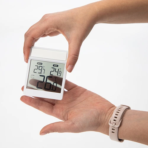 Termometro digitale esterno da finestra, adesivo, Soens - 5