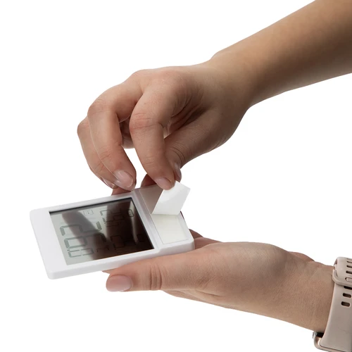 Termometro digitale esterno da finestra, adesivo, Soens - 6