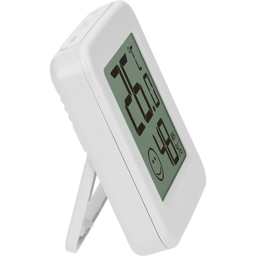 Termometro elettronico con indicatore di comfort, bianco - 3