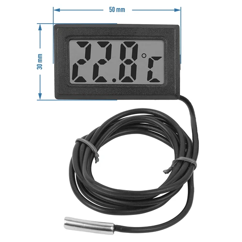 Termometro elettronico con sonda - 2