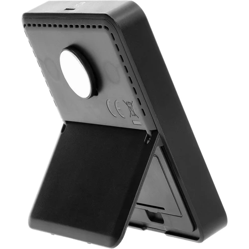 Termometro elettronico da interno, nero - 5