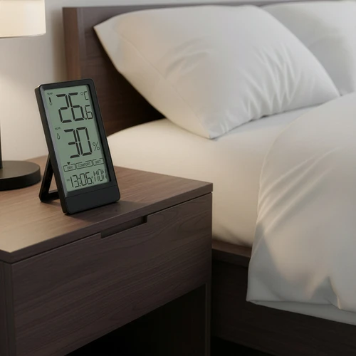 Termometro elettronico da interno Soens, nero - 7