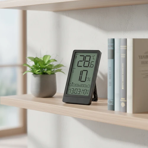 Termometro elettronico da interno Soens, nero - 8