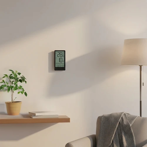 Termometro elettronico da interno Soens, nero - 9