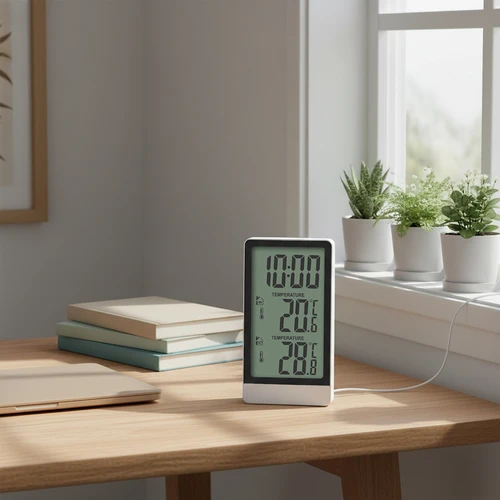 Termometro elettronico del marchio Soens – con sonda, bianco - 7