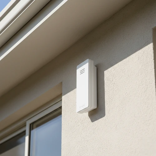 Termometro elettronico Soens - bianco rotondo con sensore esterno - 9