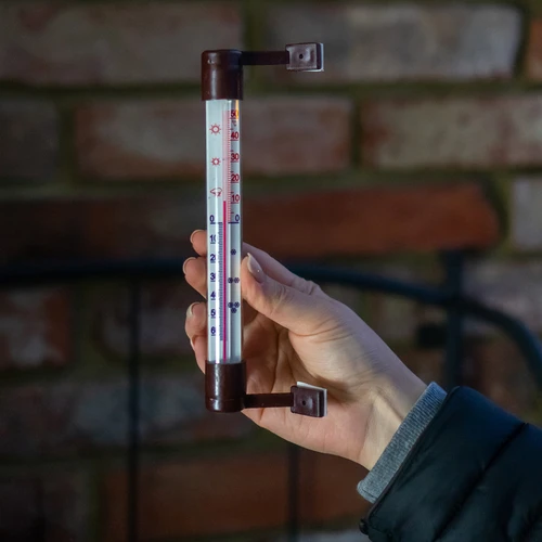 Termometro esterno marrone (-50°C a +50°C) 18 cm - 4