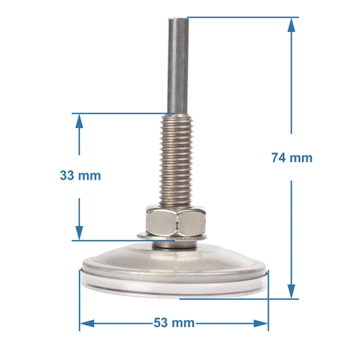 Termometro per affumicatoio e BBQ (0°C a +250°C) 6,0cm - 5
