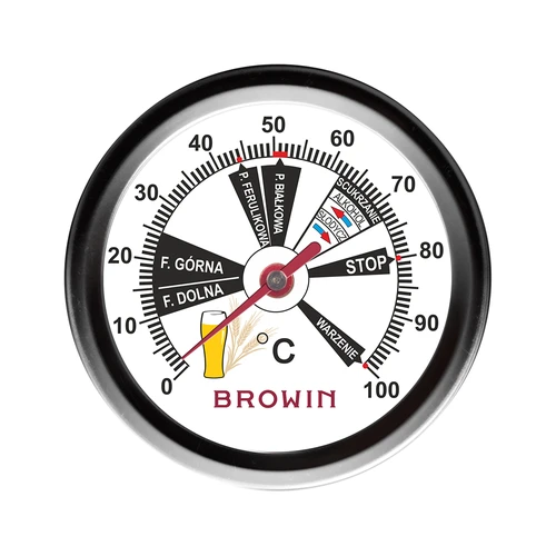 Termometro per birra (0°C a +100°C) 31,5cm - 2