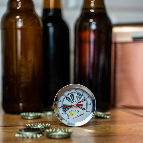 Termometro per birrificazione (da 0°C a +100°C) 31,5 cm - 5