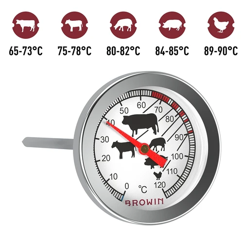 Termometro per cottura carni (0°C a +120°C) 12,5cm - 9