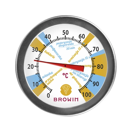 Termometro per formaggio (0°C a +100°C) 19,8cm - 2