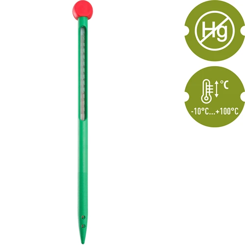 Termometro per suolo (0°C a +100°C) 32cm - 2