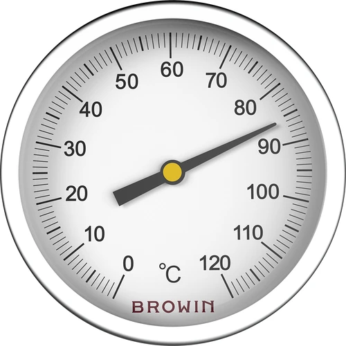 Termometro universale (0°C a +120°C) 5cm - 2