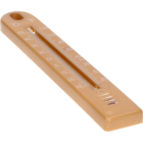 Termometro universale (-30 a +50°C), 17 cm, marrone chiaro - 3