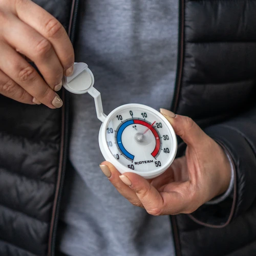 Termometro universale, autoadesivo (-50°C a +50°C) Ø 7,2cm - 4