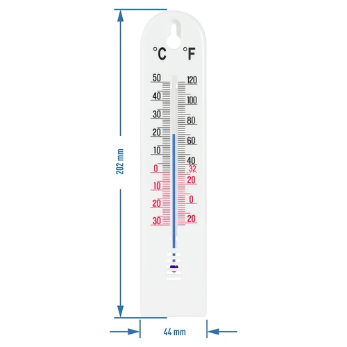 Termometro universale bianco (-30°C a +50°C) 20cm - 2