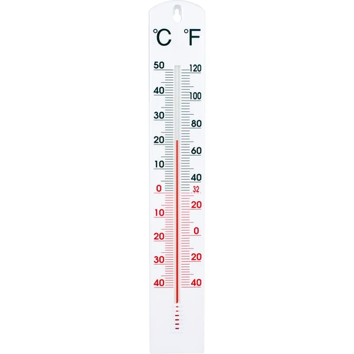 Termometro universale bianco (-40°C a +50°C) 40cm  - 1 