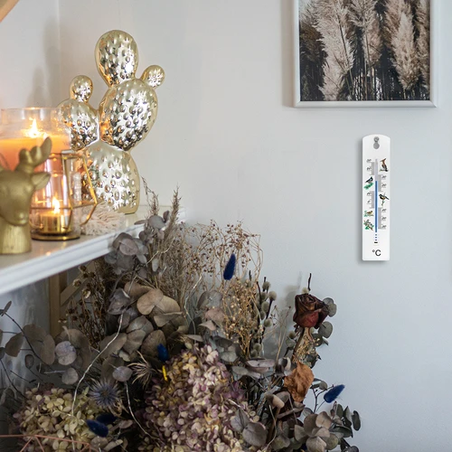 Termometro universale con grafica - Uccelli (da -30°C a +50°C) 20 cm - 5