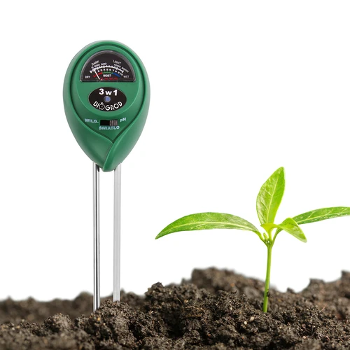 Tester del suolo 3 in 1 - pH, umidità, esposizione al sole - 5