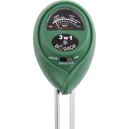 Tester del suolo 3 in 1 - pH, umidità, esposizione al sole - 3