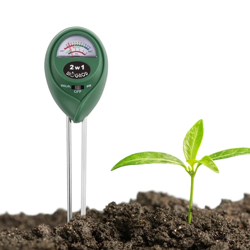 Tester del terreno 2 in 1 - pH, umidità - 5