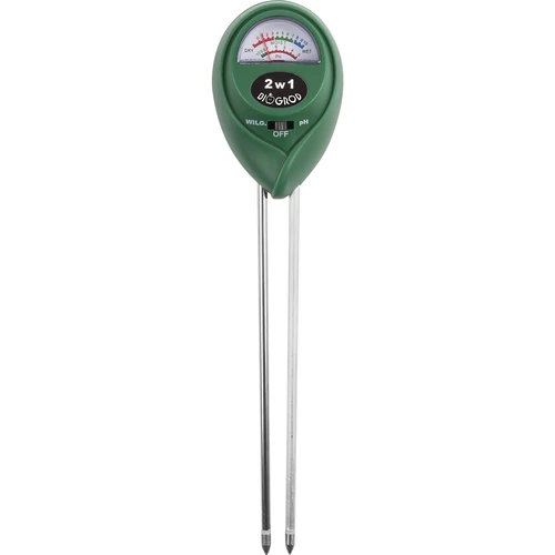 Tester podłoża 2w1 - pH, wilgotność