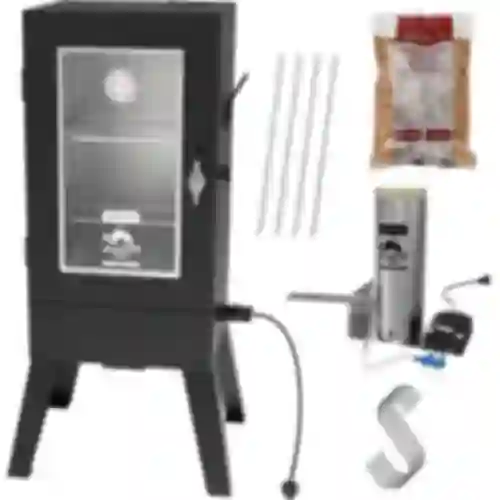 Affumicatore elettrico dragON E101 con generatore di fumo, 70 L