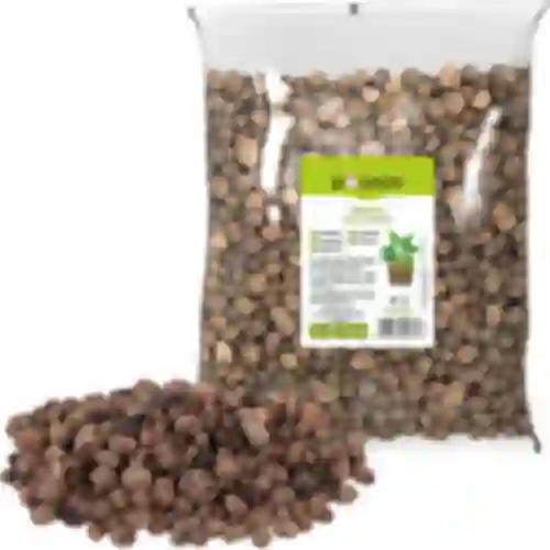 Argilla espansa per piante in vaso, giardinaggio e foreste in vetro, 4-10 mm, 1L