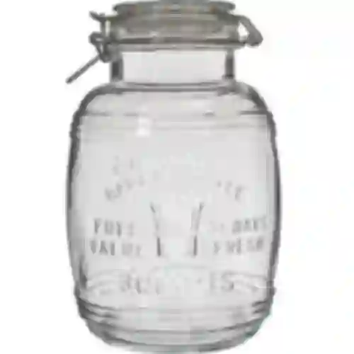 Barattolo 3L a botte "OLD" con clip