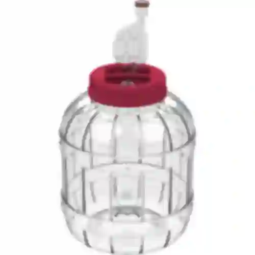 Barattolo infrangibile e multifunzionale per fermentazione, 5 L