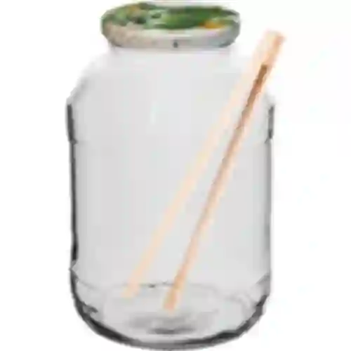 Barattolo TO 2 L, fi 82/6 con coperchio colorato + pinze