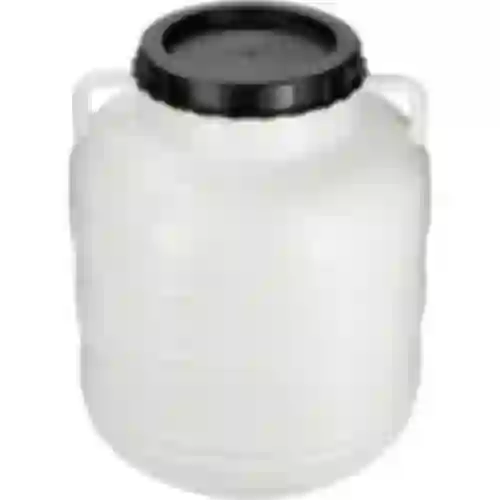Barile per Fermentazione 40L - bianco, maniglie