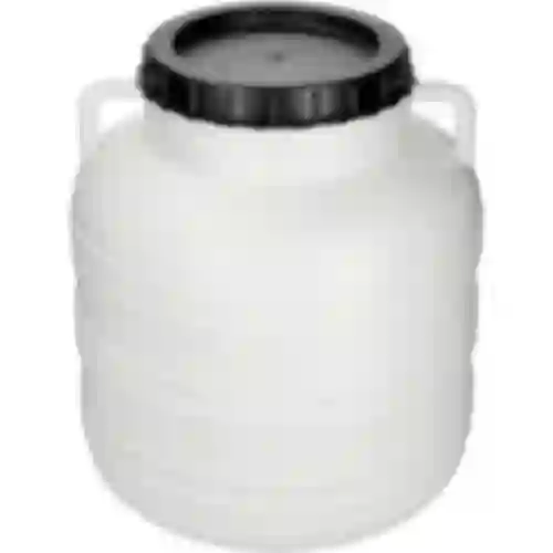Barile per Sottaceti 30L - bianco, maniglie