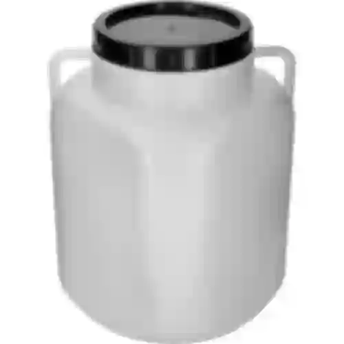 Botte Quadrata da 50 L, bianca, con maniglie 50 L