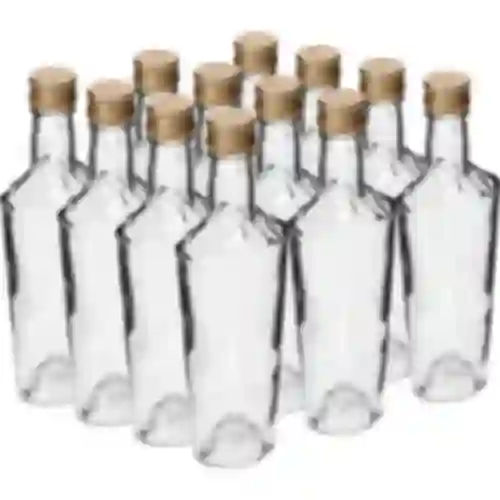 Bottiglia Everest 250 ml con tappo fi28, 12 pezzi