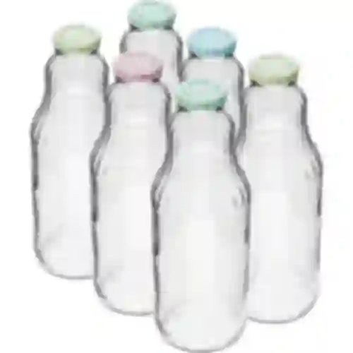 Bottiglia per succo 1 L con tappo twist off - fi 43