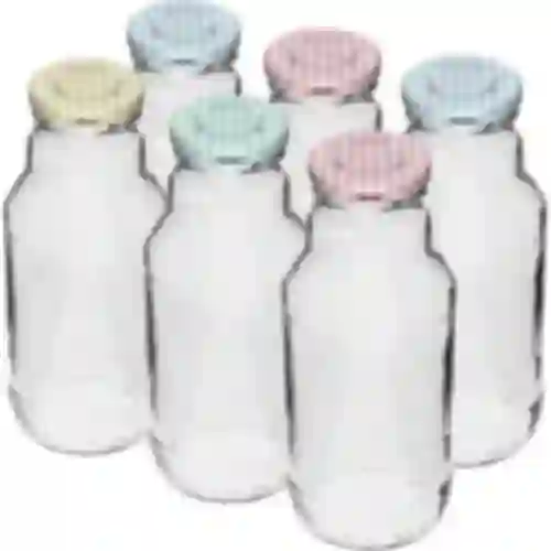 Bottiglia TO per succo 330 ml con tappo fi 43 - 6 pz.