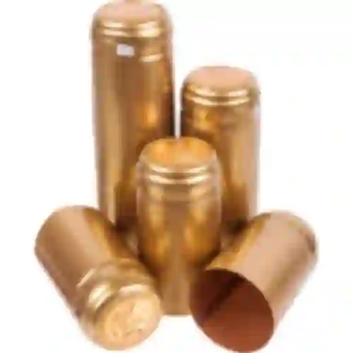 Cappucci con perforazione dorati fi 31mm 100pz.