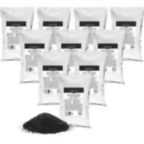 Carbone attivo di cocco 1 kg x 10 - set