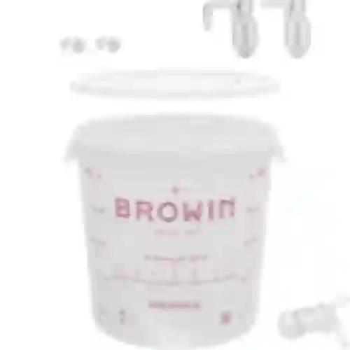 Contenitore di fermentazione 30 L con coperchio e rubinetto
