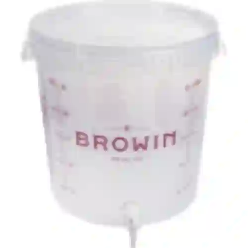 Contenitore di fermentazione 30 L con coperchio e rubinetto