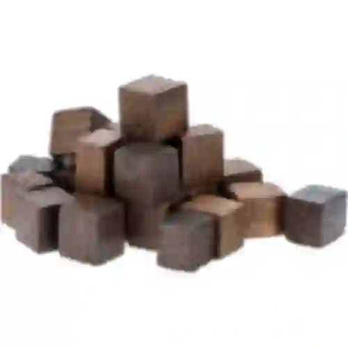 Cubetti di quercia francese, fortemente tostati, aromatizzati - Whisky, 20g
