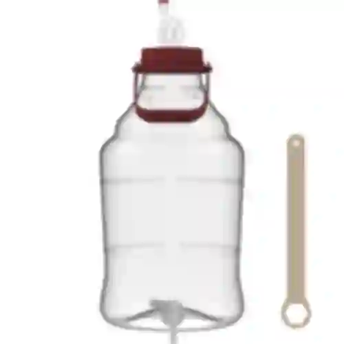 Damigiana 15 L con manico e rubinetto