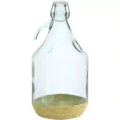 Damigiana Dama 5L con rivestimento, chiusura a filo