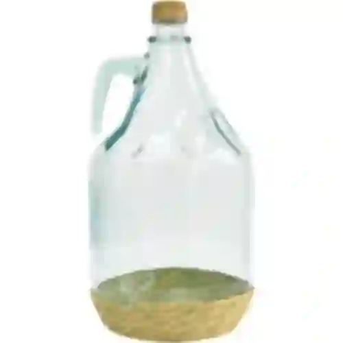 Damigiana Dama 5L con rivestimento, con tappo a vite