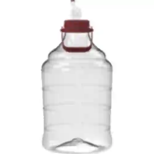Damigiana per vino leggera, infrangibile, con manico, 25 L