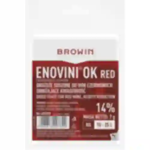 Enovini® OK RED - lieviti per vino che riducono l'acidità 7 g